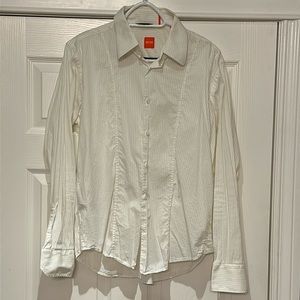 Hugo Boss Orange Label Mens Dress Shirt Size L